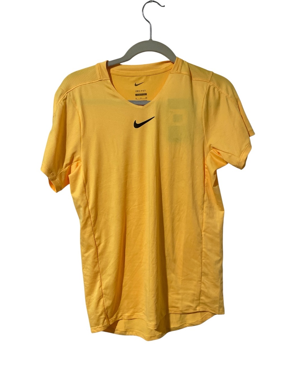 Nike Yellow Short Sleeve Dri-FIT Performance Tee